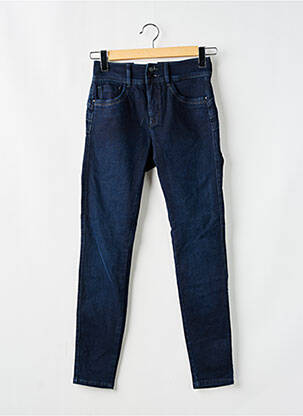 Jeans coupe slim tissage brut taille normale bleu SALSA femme