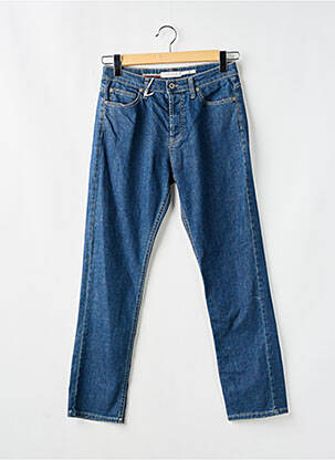 Jeans coupe slim tissage brut taille normale bleu PLEASE femme