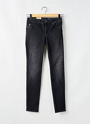 Jeans coupe slim tissage brut taille normale noir SALSA femme
