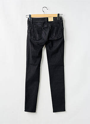 Jeans coupe slim tissage brut taille normale noir SALSA femme