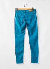 Pantalon chino bleu HAPPY pour femme seconde vue