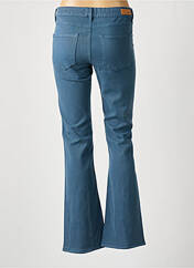 Pantalon flare bleu HAPPY pour femme seconde vue