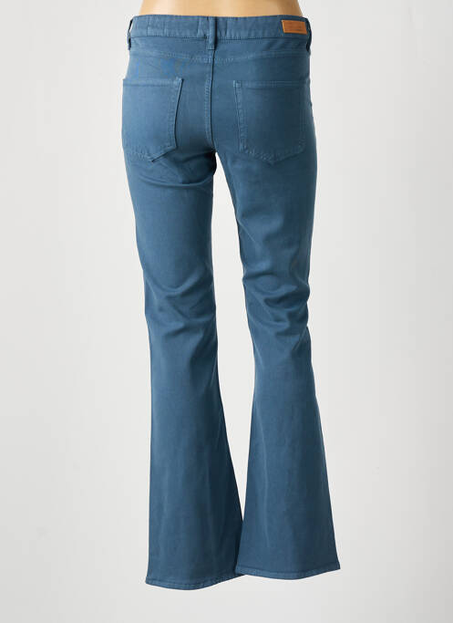 Pantalon flare bleu HAPPY femme