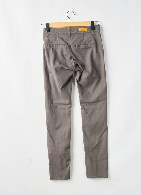 Pantalon chino gris HAPPY femme