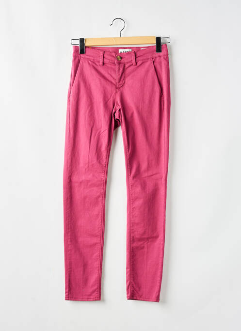 Pantalon chino violet HAPPY pour femme