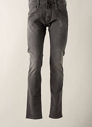 Jeans coupe slim tissage brut taille normale gris REPLAY homme