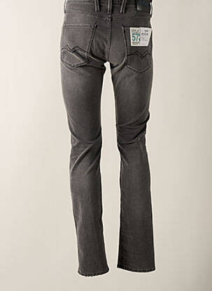 Jeans coupe slim tissage brut taille normale gris REPLAY homme
