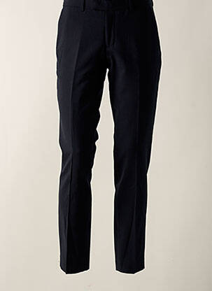 Pantalon slim tissage popeline taille normale bleu ESPRIT homme