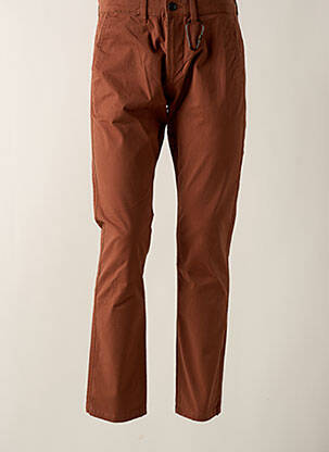 Pantalon chino poches taille normale marron ESPRIT homme