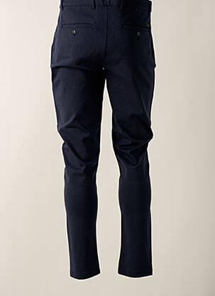 Pantalon chino stretch taille normale bleu SOLID homme