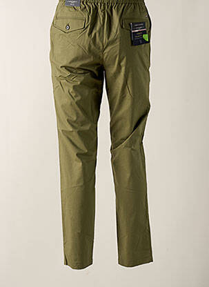 Pantalon chino tissage popeline taille normale vert TOMMY HILFIGER homme