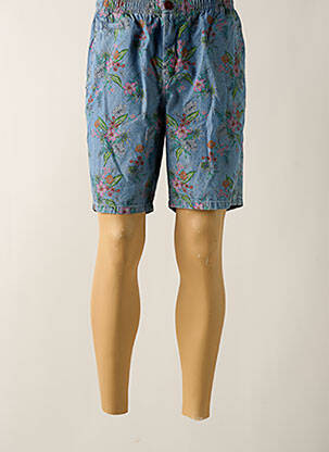 Bermuda taille élastique taille normale bleu SUPERDRY homme