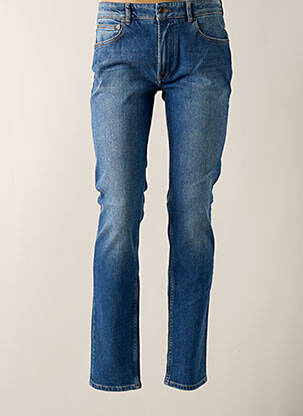 Jeans coupe slim bleu SERGE BLANCO pour homme