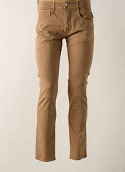 Pantalon slim marron REPLAY pour homme seconde vue