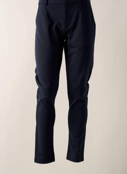 Pantalon chino bleu SOLID pour homme
