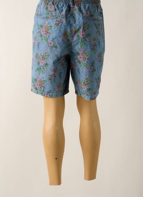 Bermuda bleu SUPERDRY pour homme