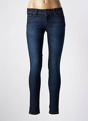 Jeans skinny tissage brut taille normale bleu SALSA femme