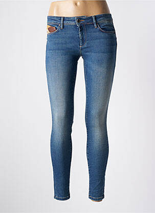 Jeans skinny tissage brut taille normale bleu SALSA femme