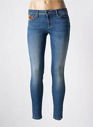 Jeans skinny tissage brut taille normale bleu SALSA femme