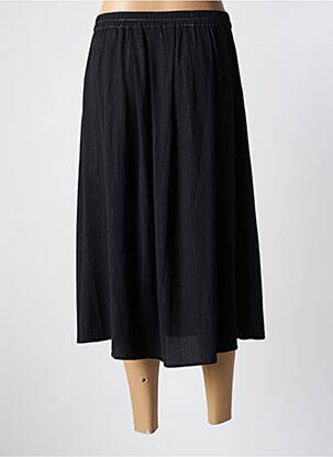 Jupe mi-longue taille normale noir GRACE & MILA femme