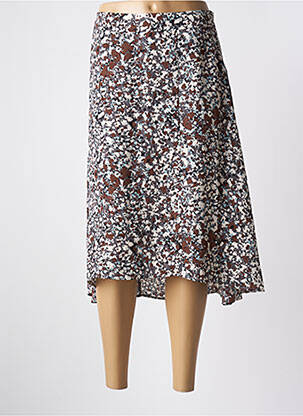 Jupe mi-longue beige ESPRIT pour femme