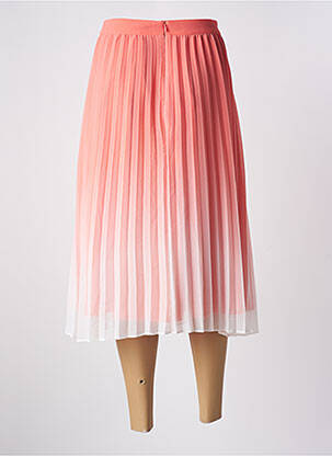 Jupe mi-longue taille normale orange ESPRIT femme