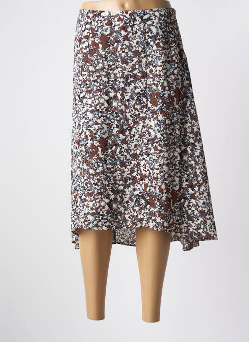 Jupe mi-longue beige ESPRIT pour femme