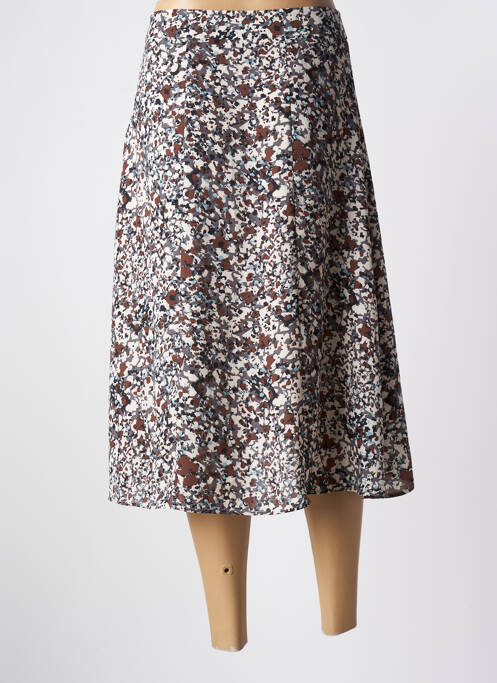 Jupe mi-longue beige ESPRIT pour femme