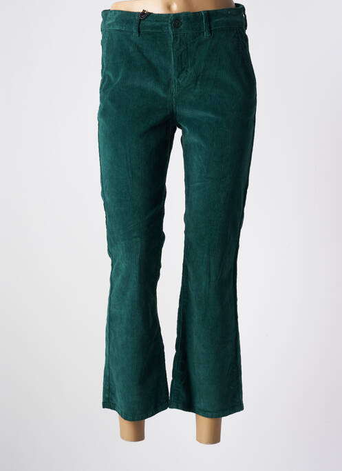 Pantalon 7/8 vert HAPPY pour femme