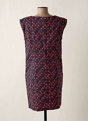 Robe courte manches courtes manches courtes bleu LA FIANCÉE femme