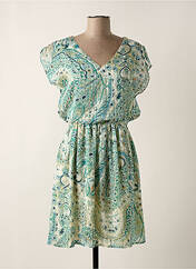 Robe courte vert SARAH JOHN pour femme seconde vue