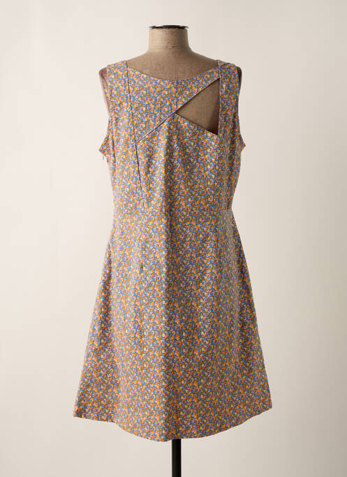 Robe mi-longue bleu PRINCESSE NOMADE pour femme