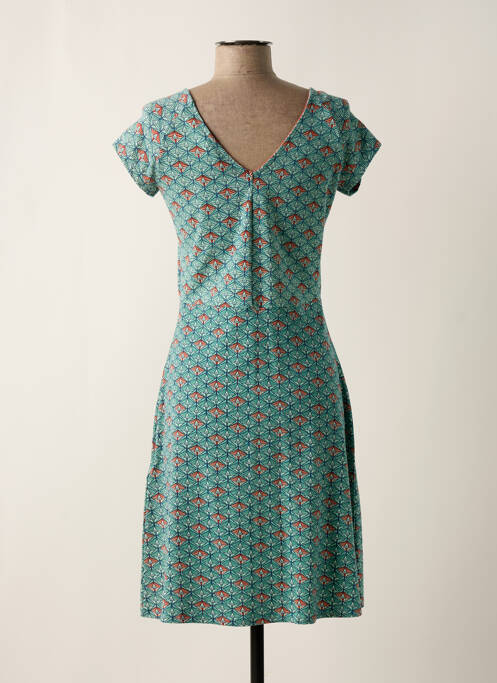 Robe mi-longue vert LA FIANCEE DU MEKONG pour femme