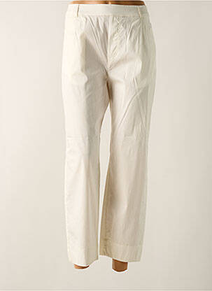 Pantalon 7/8 taille élastique taille normale beige LA FIANCEE DU MEKONG femme