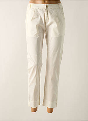 Pantalon chino tissage popeline taille normale beige LA FIANCEE DU MEKONG femme
