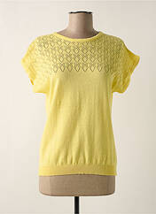 Pull jaune PRINCESSE NOMADE pour femme seconde vue