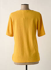 T-shirt jaune BRANDTEX pour femme seconde vue