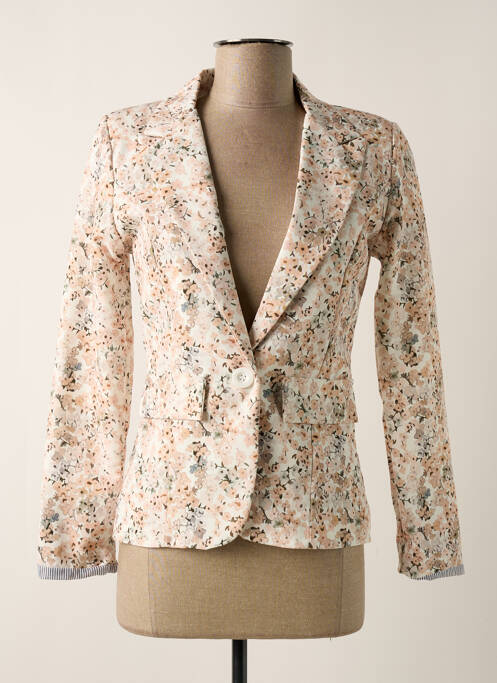 Blazer beige JOLIFLY & JUSTINE Y pour femme