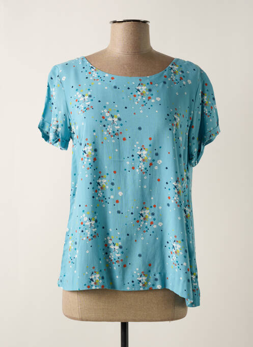 Blouse bleu LILY & ME pour femme