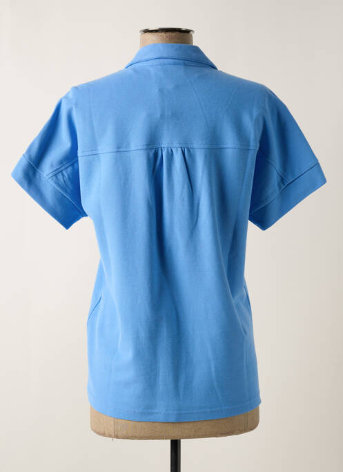 Polo bleu BRANDTEX femme