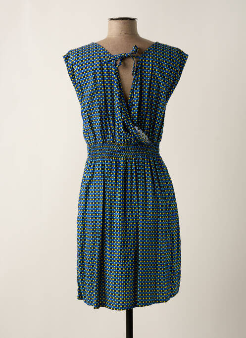 Robe courte bleu PRINCESSE NOMADE pour femme