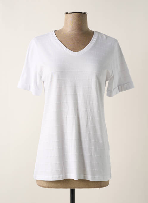 T-shirt blanc BRANDTEX pour femme