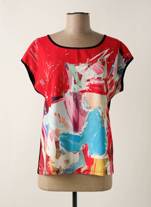 T-shirt rouge MALOKA pour femme