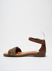 Sandales/Nu pieds marron fonce KAOLA pour femme seconde vue