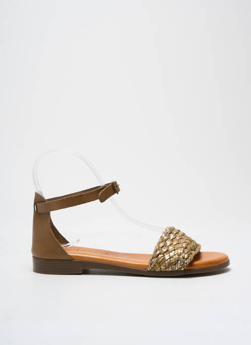 Sandales/Nu pieds marron KAOLA pour femme