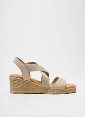 Sandales/Nu pieds beige KAOLA pour femme seconde vue