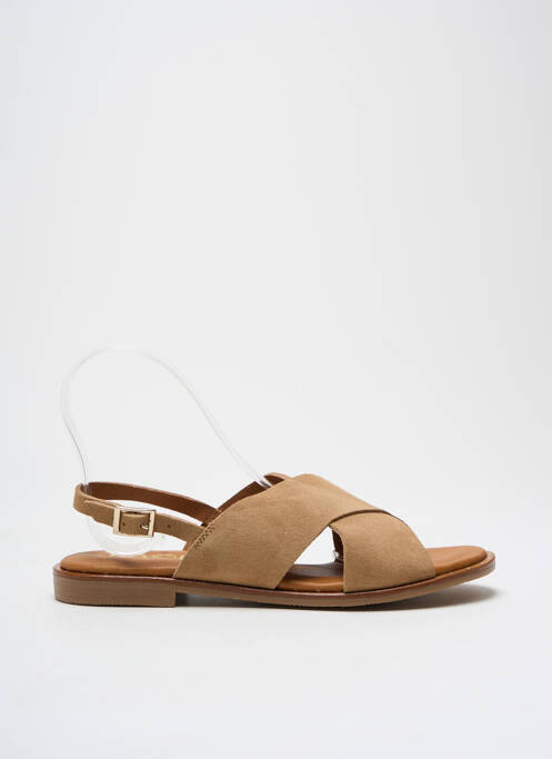 Sandales/Nu pieds beige KAOLA pour femme