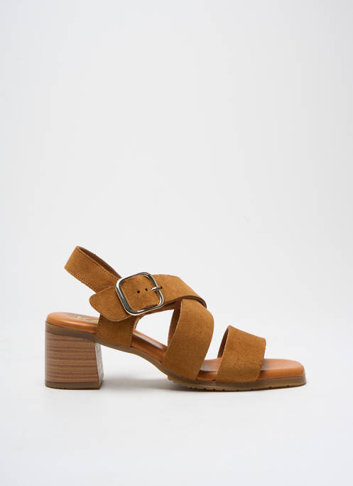 Sandales/Nu pieds marron KAOLA pour femme