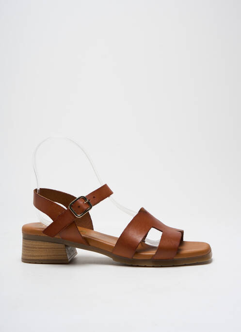 Sandales/Nu pieds marron KAOLA pour femme