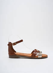 Sandales/Nu pieds marron KAOLA pour femme seconde vue